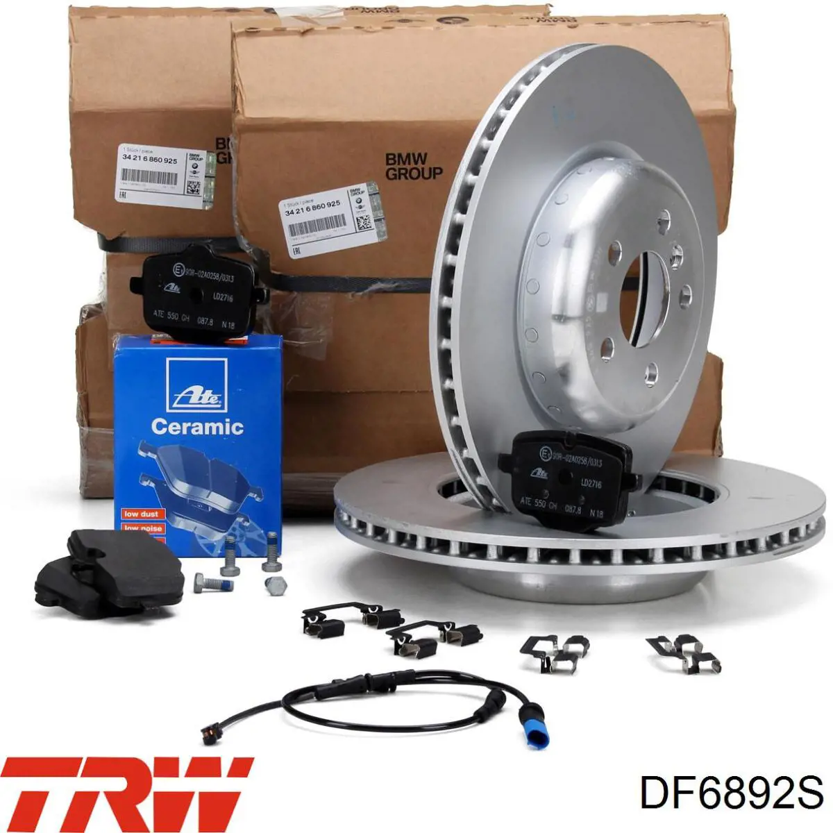 Disco do freio traseiro BMW 34207915314