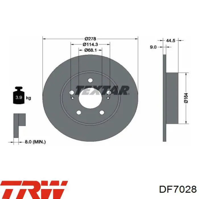 DF7028 TRW