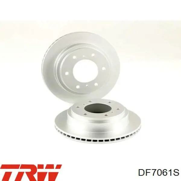 Задний дисковый тормоз TRW DF7061S