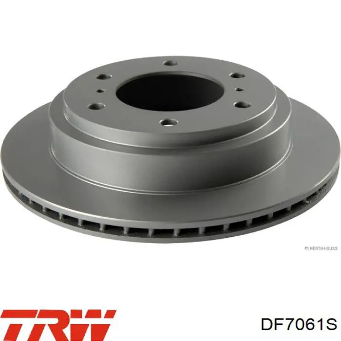 Тормозные диски DF7061S TRW