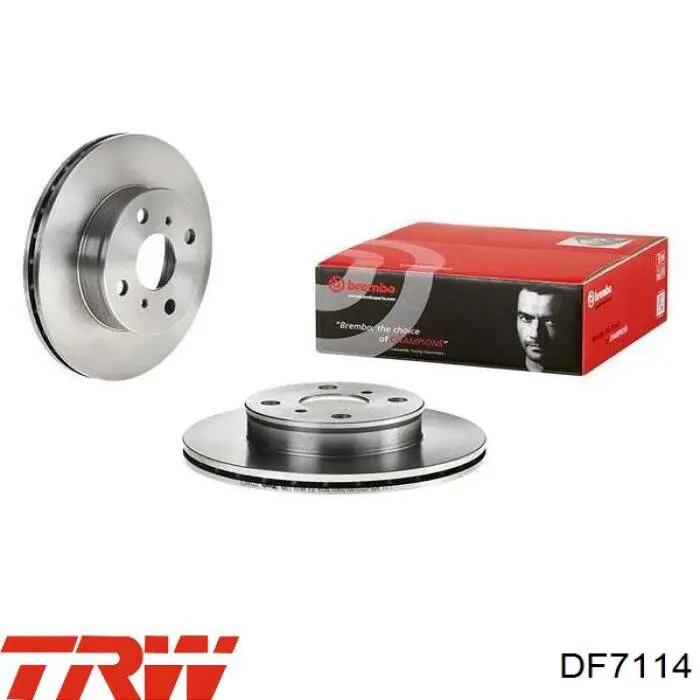 Купить DF7114 TRW Ротор тормозной