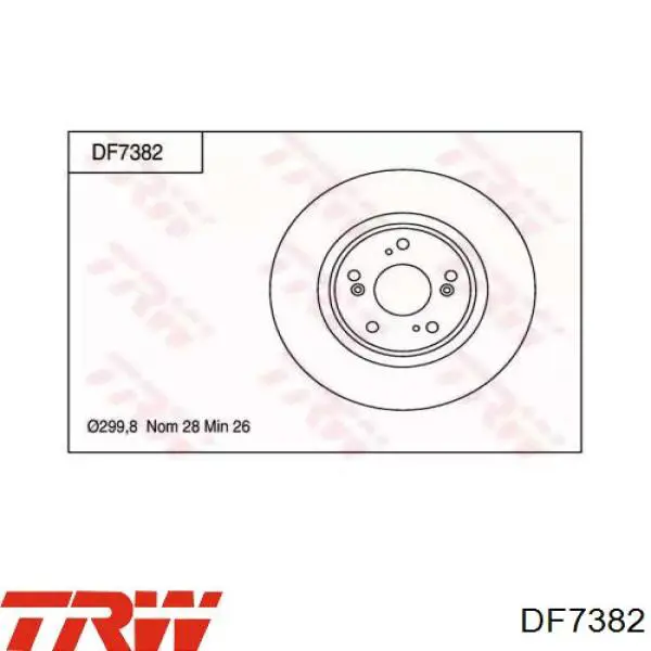 Передние тормозные диски 45251SFEJ30 Honda