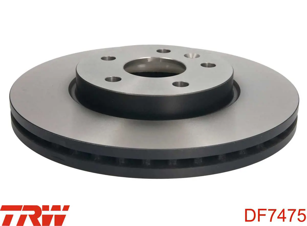 DF7475 TRW диск тормозной передний