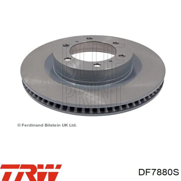 Передние тормозные диски DF7880S TRW