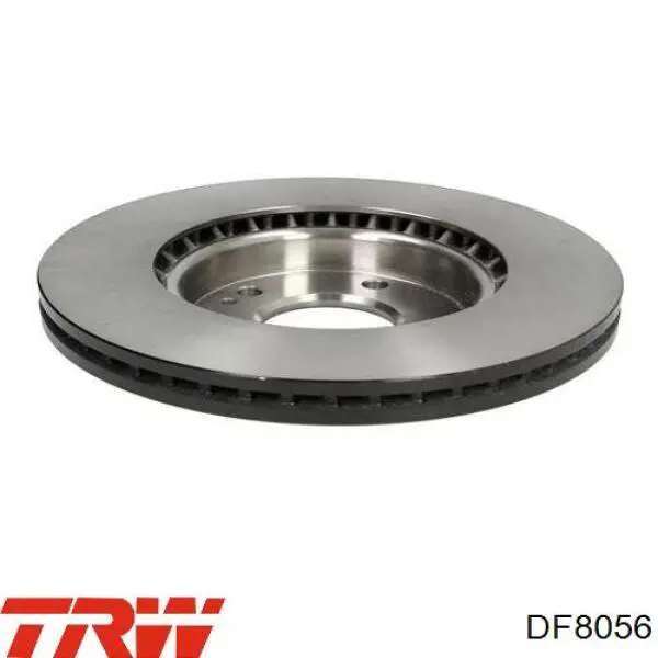 Передние тормозные диски DF8056 TRW