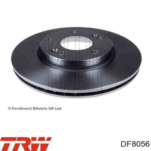 Передний тормозной диск TRW DF8056