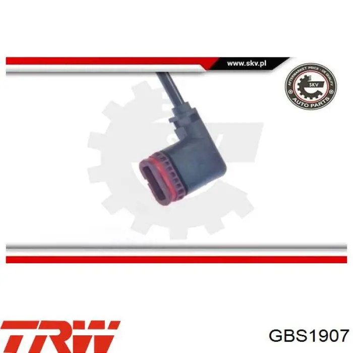 GBS1907 TRW Датчик АБС (ABS) задний