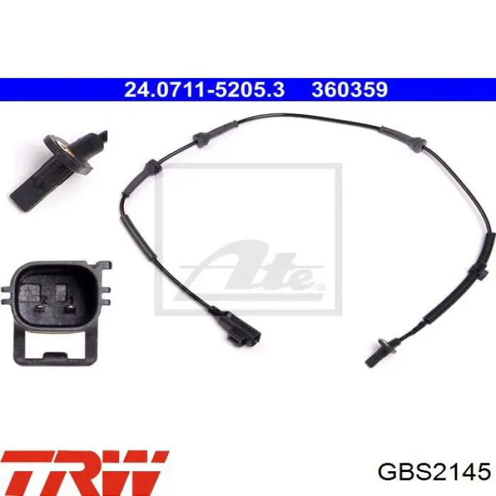 Передний датчик АБС Febi 106908 цена, от 36.67 USD
