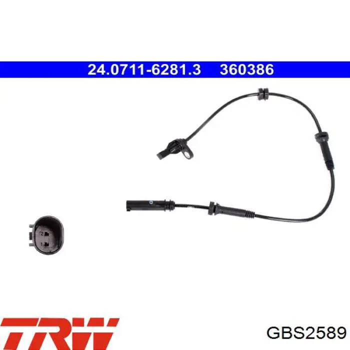 Датчик АБС (ABS) задний Bremi 51372 цена, от 33.21 USD