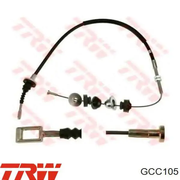 Купить GCC105 TRW Трос сцепления