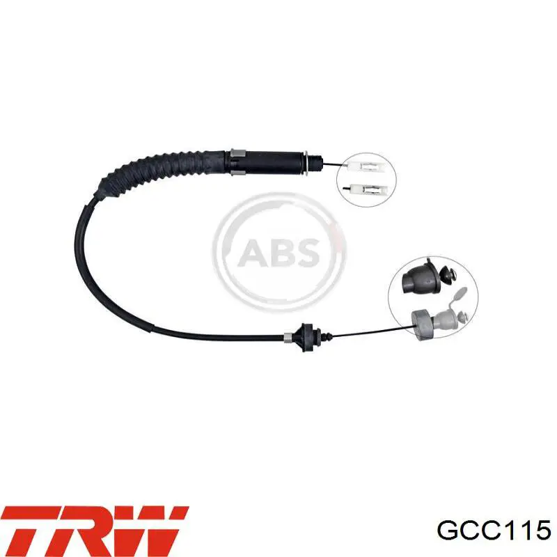 Трос сцепления TRW GCC115 цена, от 38.42 USD
