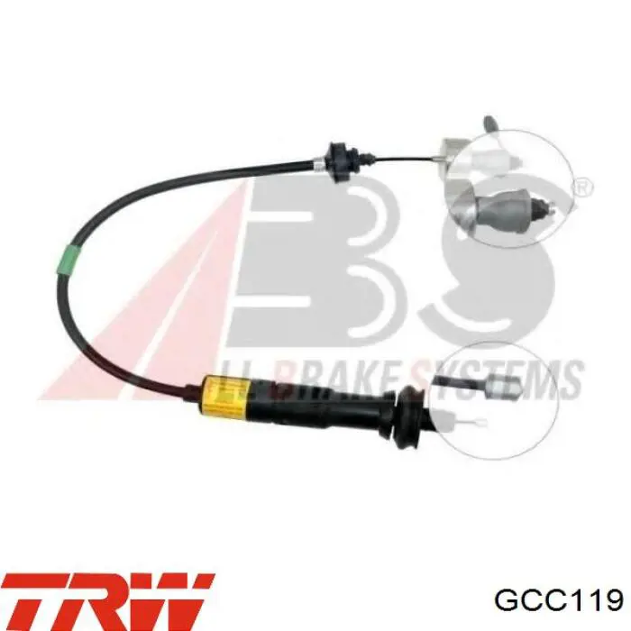 Купить GCC119 TRW Трос сцепления