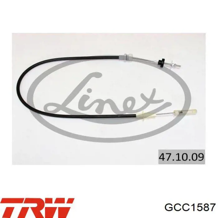 Трос сцепления TRW GCC1587 цена, от 7.65 USD