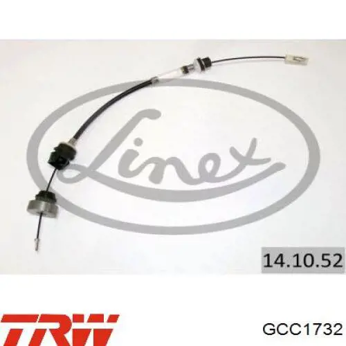 Трос сцепления TRW GCC1732 цена, от 26.88 USD