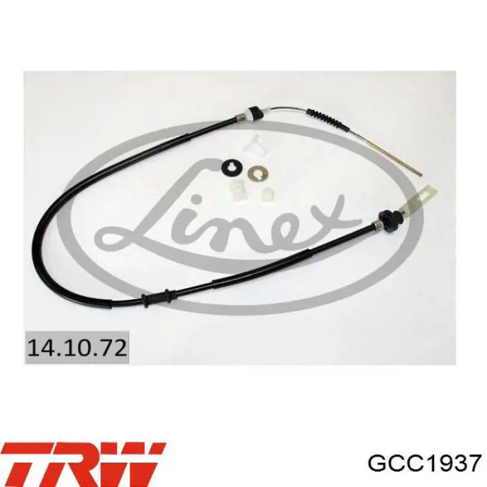 LACL0600 Starline Трос сцепления