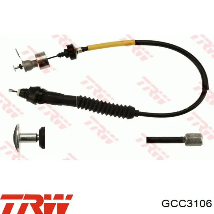 Cable de embrague GCC3106 TRW