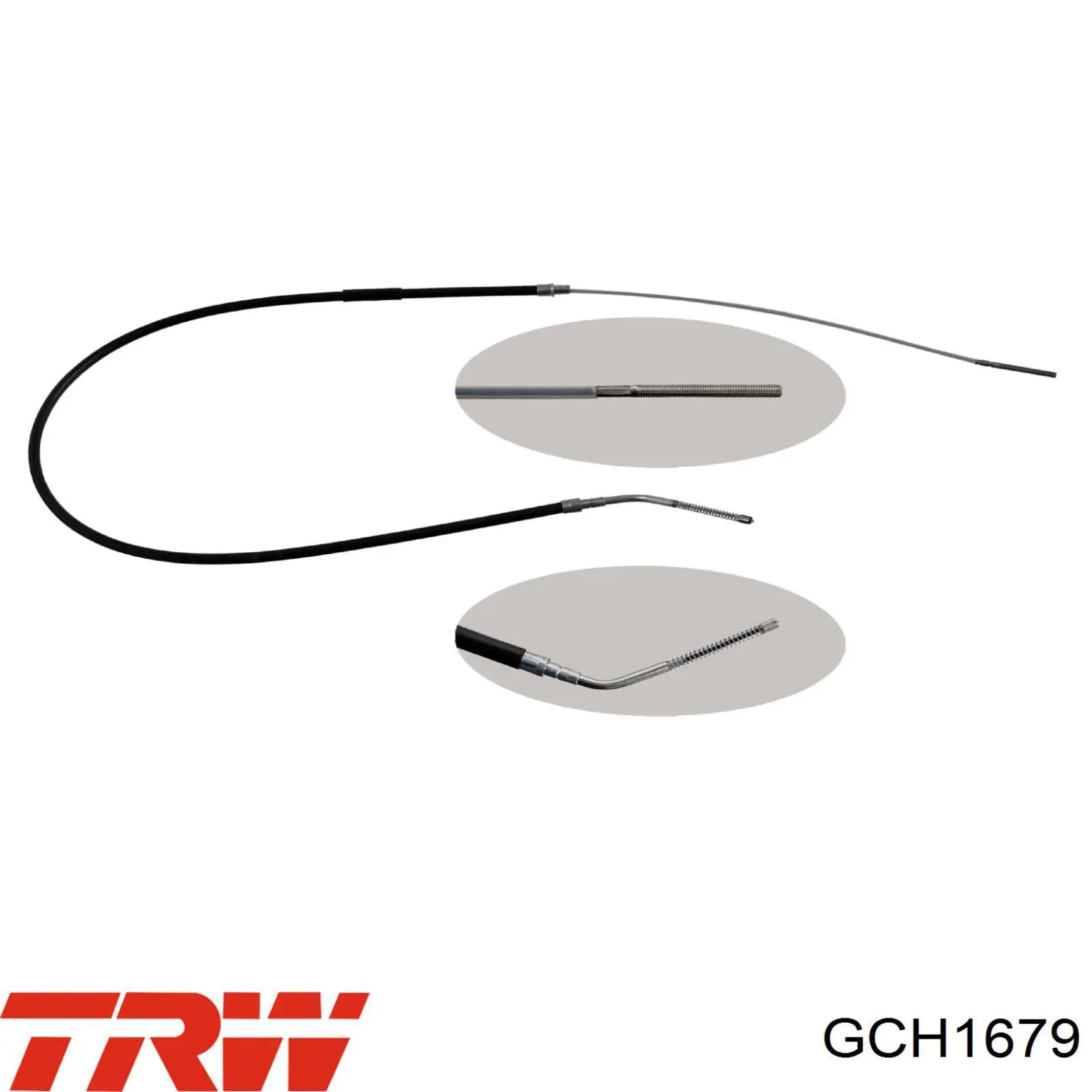Задний трос ручника TRW GCH1679 цена, от 10.27 USD