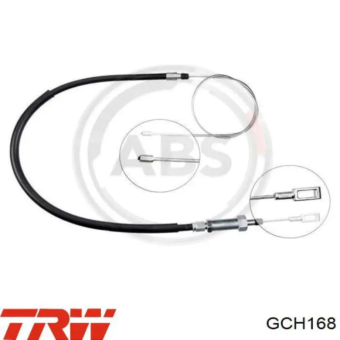 Трос ручного тормоза передний Goodrem RM4109 цена, от 11.86 USD
