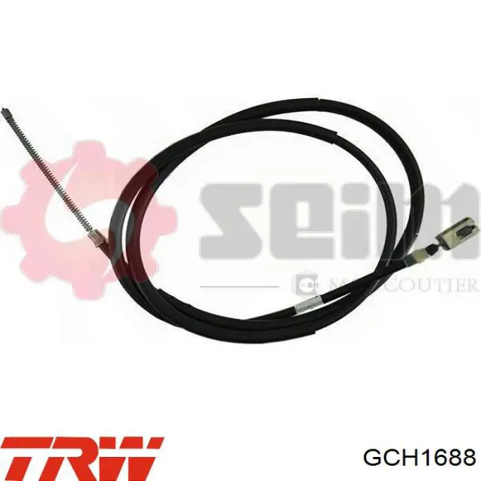Трос стояночного тормоза задний правый GP GP21327 цена, от 11.02 USD
