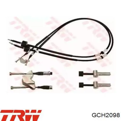 Задний трос ручника TRW GCH2098 цена, от 25.98 USD