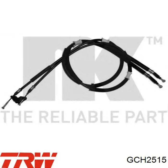 Задний трос ручника Goodrem RM4445 цена, от 26.25 USD