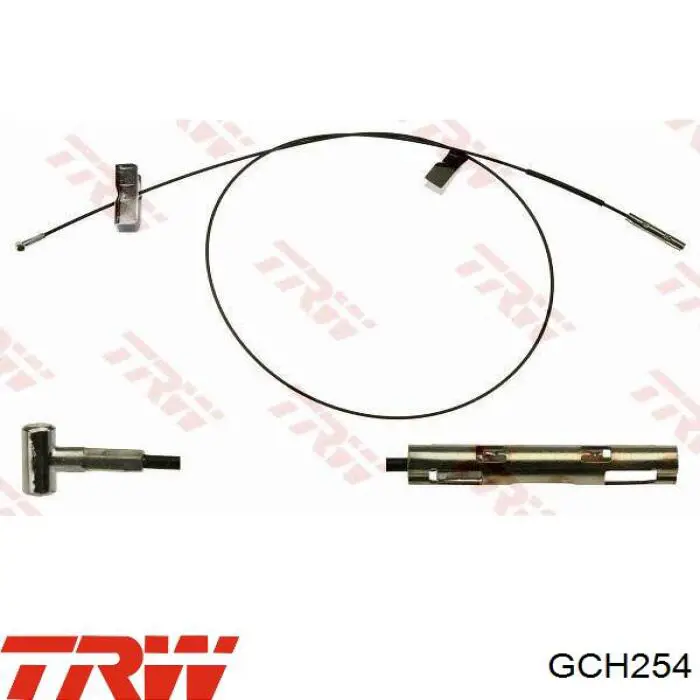 Cable de freno de mano intermedio GCH254 TRW