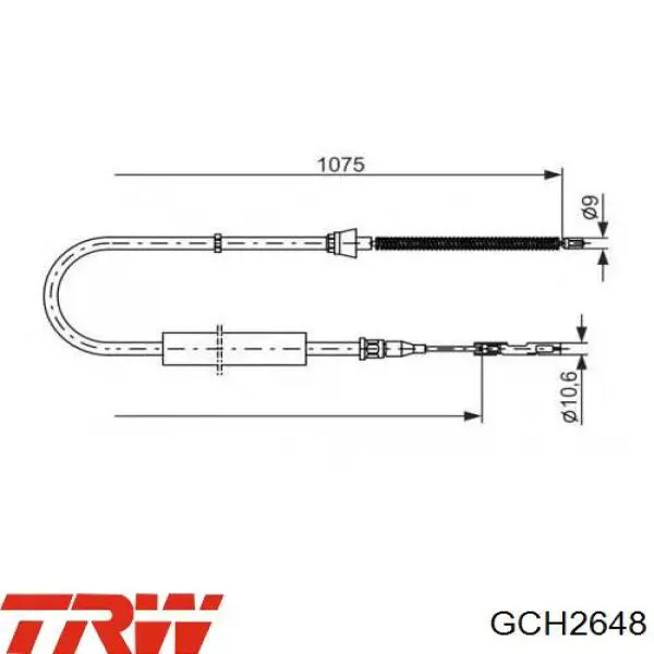 Купить GCH2648 TRW Тормоз стояночный