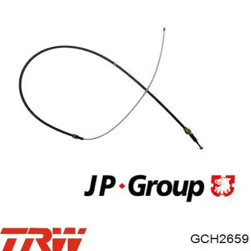Трос ручного тормоза задний, правый/левый TRW GCH2659
