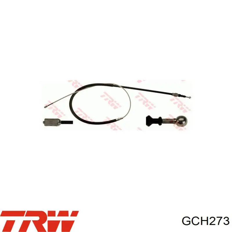 Cable de freno de mano trasero derecho/izquierdo GCH273 TRW