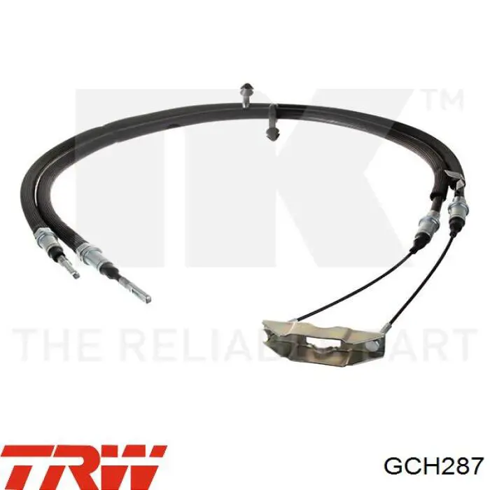 Задний трос ручника TRW GCH287 цена, от 34.05 USD