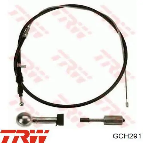 Задний трос ручника TRW GCH291 цена, от 23.98 USD