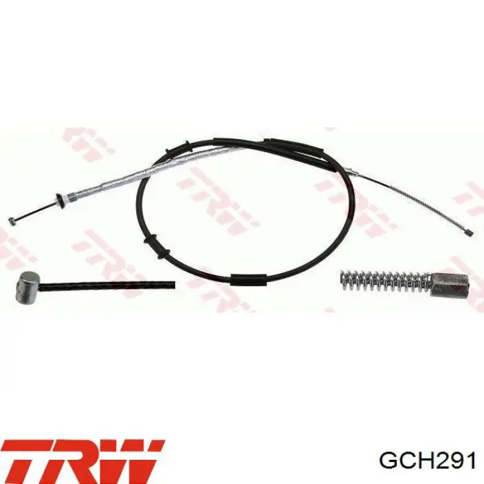 Задний трос ручника GCH291 TRW