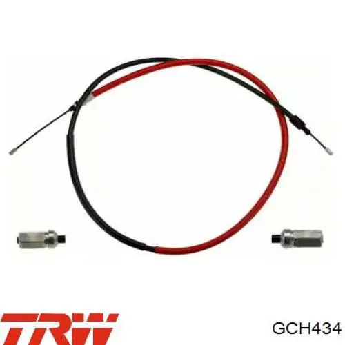 Задний правый трос ручника HLRCT016 NTY
