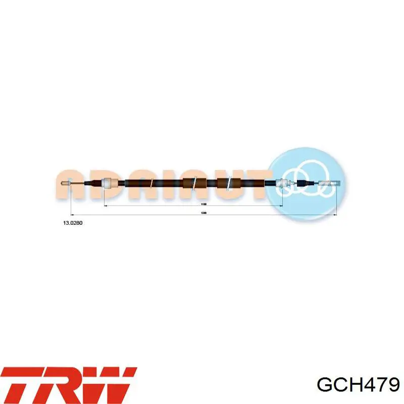 Купить 1987482874 Bosch Тормоз стояночный