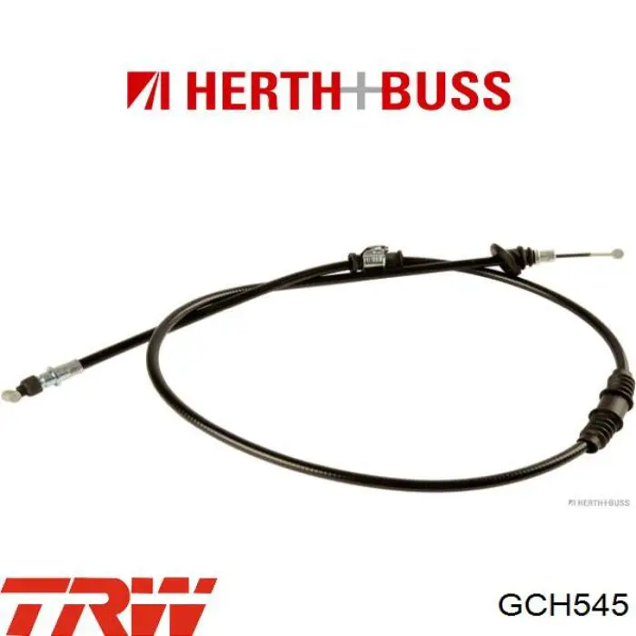Купить GCH545 TRW Трос стояночного тормоза задний левый