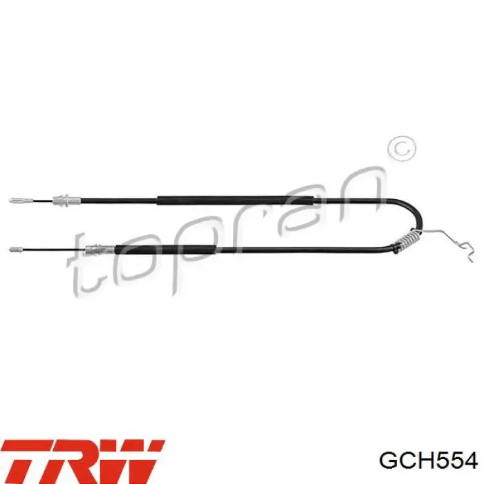 Купить GCH554 TRW Задний правый трос ручника