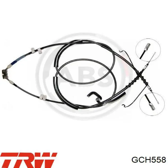 Задний трос ручника Goodrem RM4133 цена, от 32.56 USD