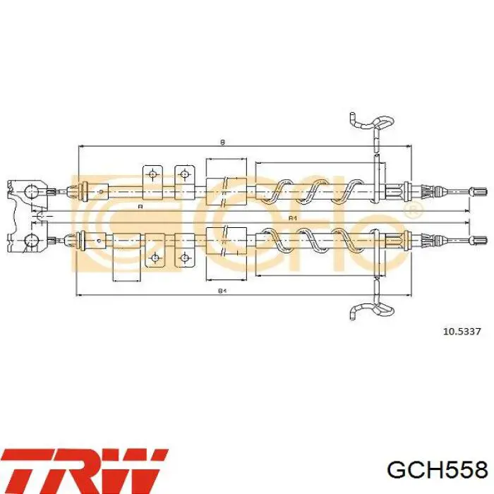 Купить RM4133 Goodrem Тормоз стояночный
