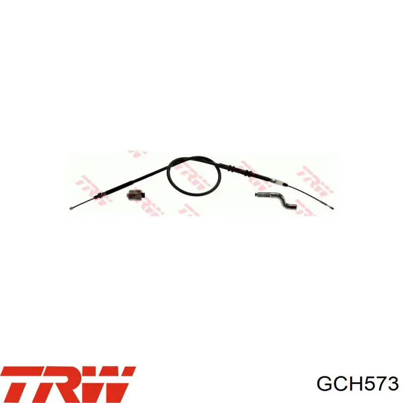 GCH573 TRW трос ручного тормоза задний правый/левый