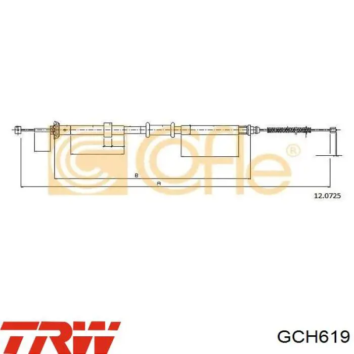 Трос ручного тормоза задний Linex 140277 цена, от 15.70 USD