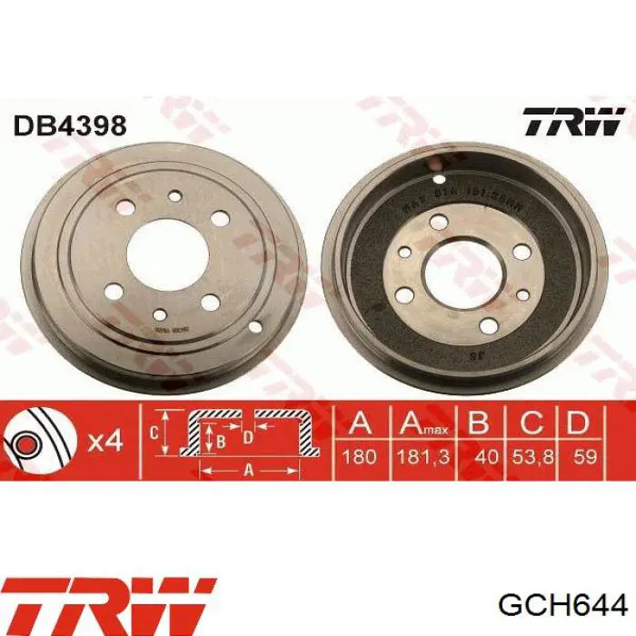 Трос стояночного тормоза задний правый Maxgear 320684 цена, от 16.93 USD