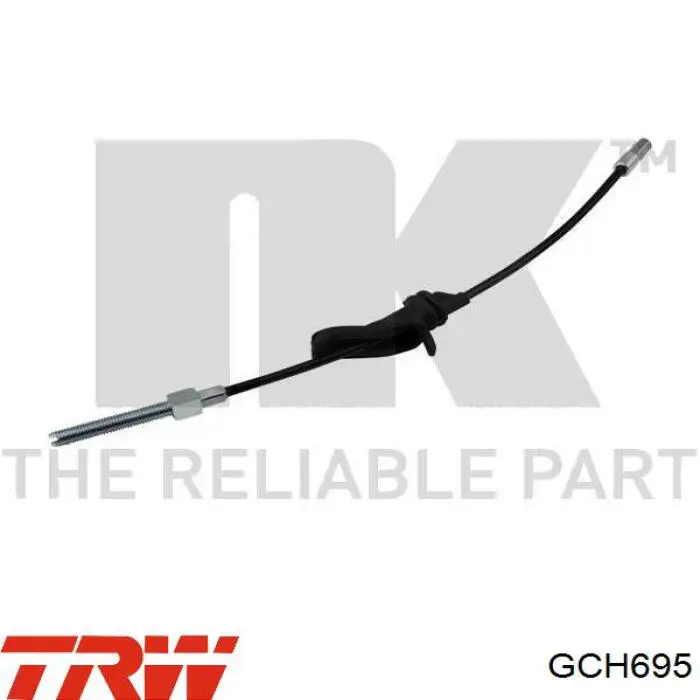 GCH695 TRW cabo do freio de estacionamento dianteiro