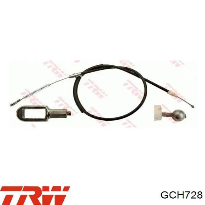 GCH728 TRW cabo traseiro direito/esquerdo do freio de estacionamento