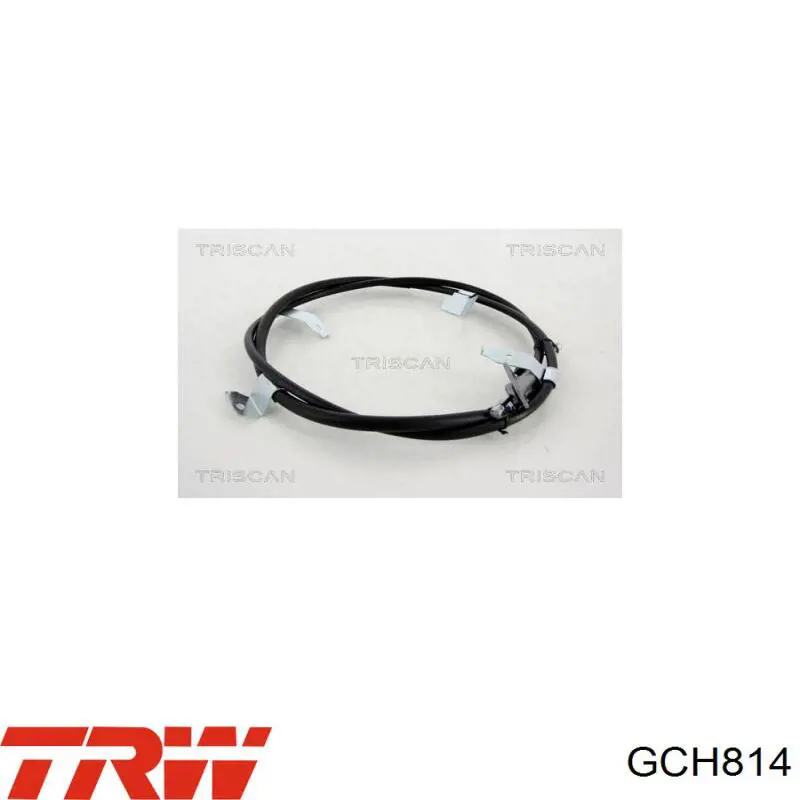 Трос стояночного тормоза задний правый TRW GCH814 цена, от 37.61 USD