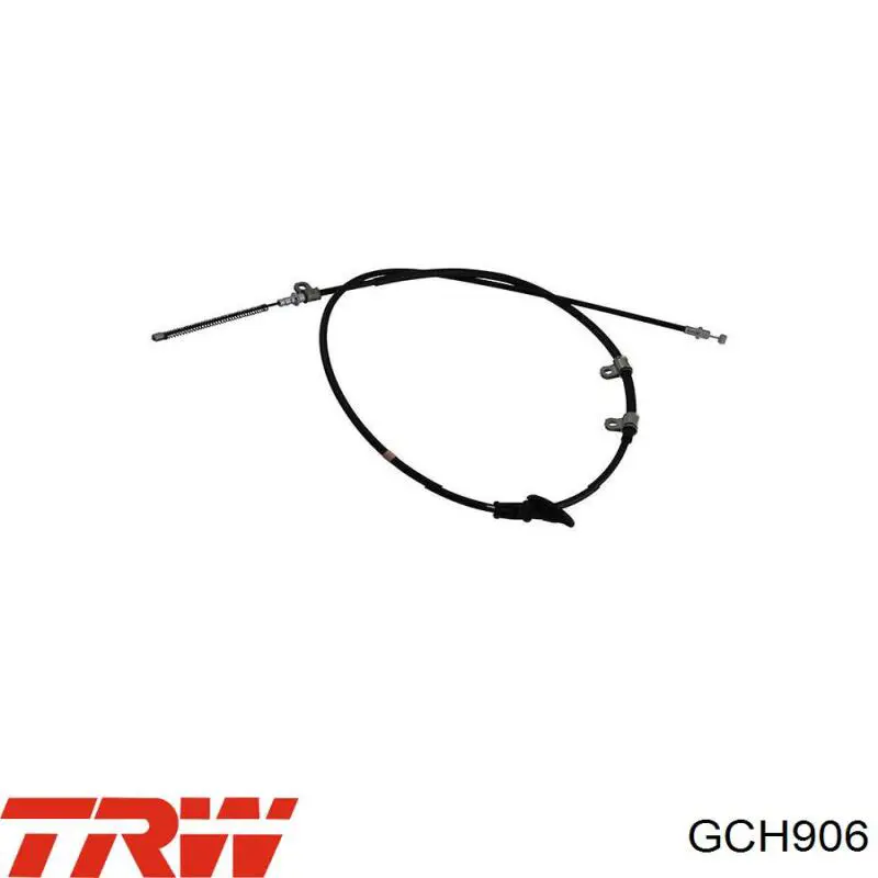 Трос стояночного тормоза задний правый TRW GCH906 цена, от 28.92 USD
