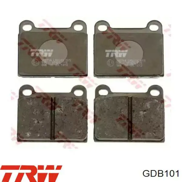 Колодки дисковые  TRW GDB101 цена, от 17.25 USD
