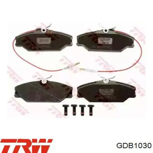 Колодки TRW GDB1030 цена, от 26.53 USD