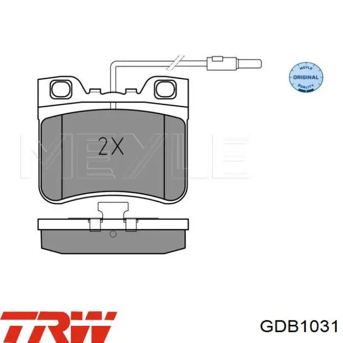 TAR535 Ferodo Колодки передние
