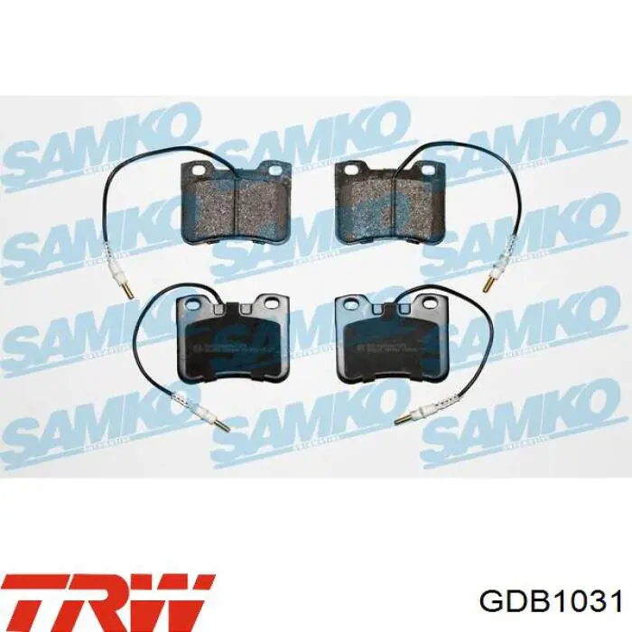 Передние тормозные колодки TAR535 Ferodo