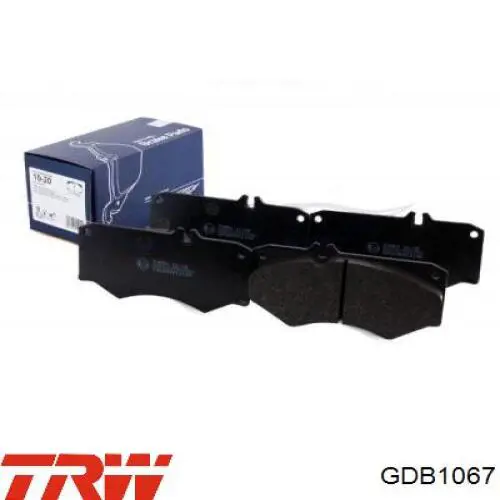 Купить GDB1067 TRW Колодки тормозные